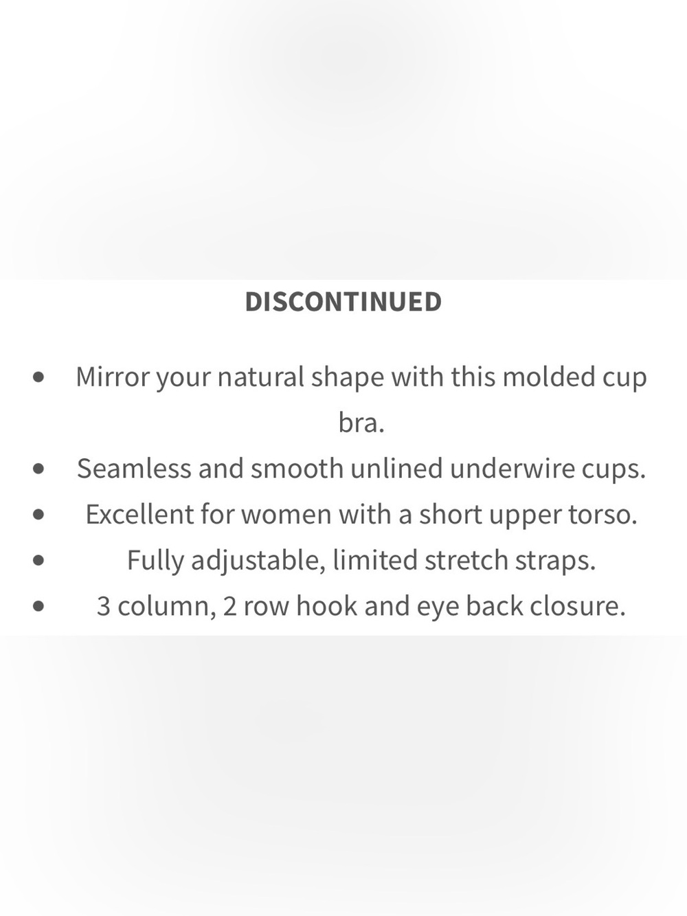 Fantasie 4500 Smoothing Moulded Full Cup Bra Black Full Coverage Underwire 36H - Picture 2 of 10